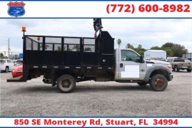 Used 2011  Ford Super Duty F-550 CC 4WD Reg Cab 165" DRW XLT at Victory Auto Store near Stuart, FL