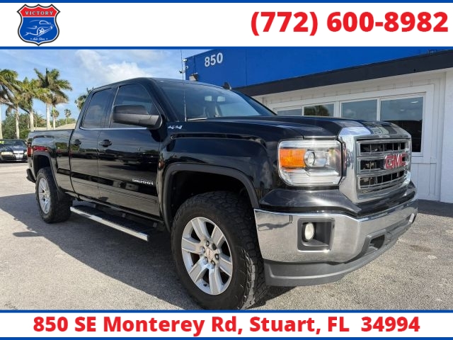 Used 2015  GMC Sierra 1500 4WD Double Cab 143&period;5" SLE at Victory Auto Store near Stuart&comma; FL