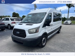 Used 2017 Ford Transit Wagon T-350 148" Med Roof Sliding RH Dr at Victory Auto Store near Stuart, FL