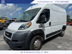 Used 2020 Ram ProMaster Cargo Van 1500 High Roof Van 136" WB at Victory Auto Store near Stuart, FL
