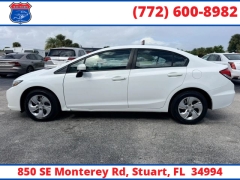 Used 2015  Honda Civic Sedan 4d LX CVT at Victory Auto Store near Stuart&comma; FL