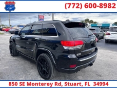 Used 2017  Jeep Grand Cherokee 4d SUV 2WD Overland at Victory Auto Store near Stuart, FL
