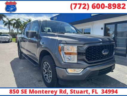 Used 2021 Ford F-150 4WD SuperCrew Box at Victory Auto Store near Stuart, FL