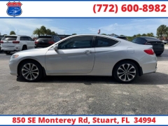 Used 2013  Honda Accord Cpe 2dr V6 Auto EX-L at Victory Auto Store near Stuart&comma; FL