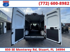 Used 2019  Ram ProMaster Cargo Van 1500 High Roof Van 136" WB at Victory Auto Store near Stuart&comma; FL