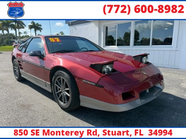 Used 1987  Pontiac Fiero 2d Coupe GT at Victory Auto Store near Stuart&comma; FL