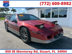 Used 1987  Pontiac Fiero 2d Coupe GT at Victory Auto Store near Stuart&comma; FL