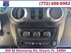 Used 2016  Jeep Wrangler Unlimited 4WD 4dr Sahara at Victory Auto Store near Stuart&comma; FL