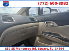 Used 2013  Honda Civic Sedan 4d LX Auto at Victory Auto Store near Stuart&comma; FL