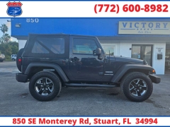 Used 2018  Jeep Wrangler JK 2d SUV 4WD Sport S at Victory Auto Store near Stuart, FL
