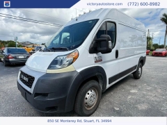 Used 2020 Ram ProMaster Cargo Van 1500 High Roof Van 136" WB at Victory Auto Store near Stuart, FL