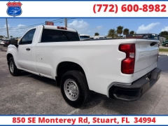 Used 2020  Chevrolet Silverado 1500 2WD Reg Cab Work Truck Longbed at Victory Auto Store near Stuart&comma; FL