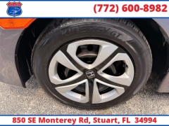 Used 2018  Honda Civic Sedan 4d LX CVT at Victory Auto Store near Stuart&comma; FL