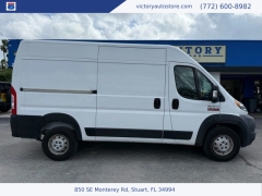 Used 2020 Ram ProMaster Cargo Van 1500 High Roof Van 136" WB at Victory Auto Store near Stuart, FL