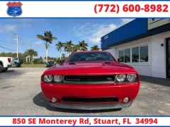 Used 2012  Dodge Challenger 2dr Cpe R&sol;T at Victory Auto Store near Stuart&comma; FL