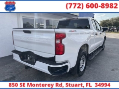 Used 2023  Chevrolet Silverado 1500 4WD Double Cab 147" Custom at Victory Auto Store near Stuart, FL