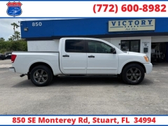 Used 2012  Nissan Titan 2WD Crew Cab SWB SV at Victory Auto Store near Stuart&comma; FL