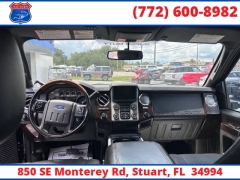 Used 2016  Ford Super Duty F-350 4WD Crew Cab Platinum DRW Longbed at Victory Auto Store near Stuart&comma; FL