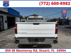 Used 2021  Chevrolet Silverado 1500 2WD Reg Cab 140" Work Truck at Victory Auto Store near Stuart&comma; FL