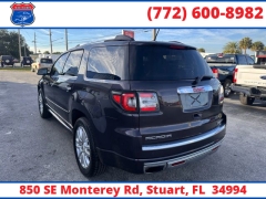 Used 2015  GMC Acadia 4d SUV FWD Denali at Victory Auto Store near Stuart, FL