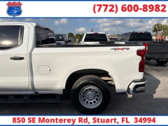 Used 2023  Chevrolet Silverado 1500 4WD Double Cab 147" Custom at Victory Auto Store near Stuart, FL