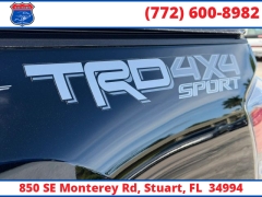 Used 2023  Toyota Tacoma 4WD TRD Sport Double Cab 5ft Bed V6 AT at Victory Auto Store near Stuart&comma; FL