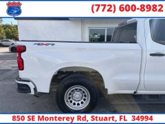 Used 2023  Chevrolet Silverado 1500 4WD Double Cab 147" Custom at Victory Auto Store near Stuart, FL