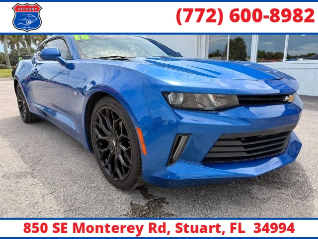 Used 2018 Chevrolet Camaro 2d Coupe LT1 Turbo at Victory Auto Store near Stuart, FL