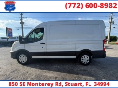 Used 2020  Ford Transit Cargo Van T-150 Med Rf 8670 GVWR RWD at Victory Auto Store near Stuart&comma; FL