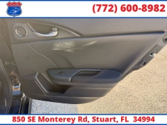 Used 2018  Honda Civic Hatchback 4d EX at Victory Auto Store near Stuart&comma; FL