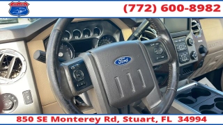 Used 2015  Ford Super Duty F-350 4WD Crew Cab Platinum DRW Longbed at Victory Auto Store near Stuart, FL