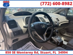 Used 2009  Honda Civic Sedan 4d EX-L Auto at Victory Auto Store near Stuart&comma; FL