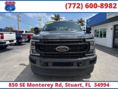 Used 2021  Ford Super Duty F-250 4WD LARIAT Crew Cab SRW 6&period;75' Box at Victory Auto Store near Stuart&comma; FL