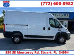 Used 2019  Ram ProMaster Cargo Van 1500 High Roof Van 136" WB at Victory Auto Store near Stuart&comma; FL
