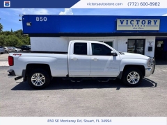 Used 2018 Chevrolet Silverado 1500 4WD Double Cab 143.5" LT w/1LT at Victory Auto Store near Stuart, FL