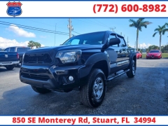 Used 2014  Toyota Tacoma 2WD Double Cab PreRunner V6 Short Bed at Victory Auto Store near Stuart, FL