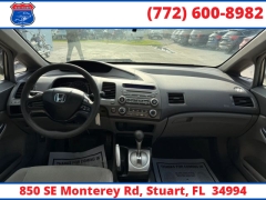 Used 2007  Honda Civic Sedan 4d LX Auto at Victory Auto Store near Stuart&comma; FL