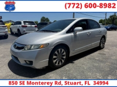 Used 2009  Honda Civic Sedan 4d EX-L Auto at Victory Auto Store near Stuart&comma; FL