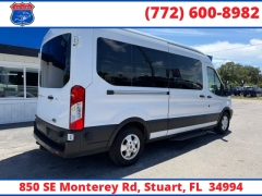Used 2019  Ford Transit Passenger Wagon T-350 148" Med Roof Sliding RH Dr at Victory Auto Store near Stuart&comma; FL
