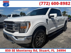 Used 2021  Ford F-150 4WD SuperCrew Box at Victory Auto Store near Stuart&comma; FL