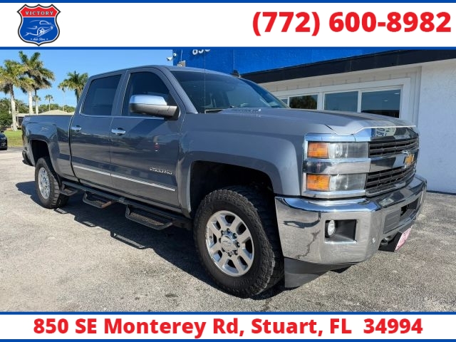 Used 2015  Chevrolet Silverado 2500HD Built After Aug 14 4WD Crew Cab 153&period;7" LTZ at Victory Auto Store near Stuart&comma; FL