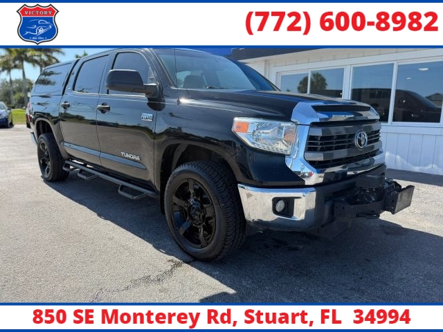 Used 2015  Toyota Tundra 4WD Truck CrewMax 5&period;7L FFV V8 6-Spd AT &lpar;Natl&rpar; at Victory Auto Store near Stuart&comma; FL
