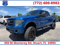 Used 2014  Ford F-150 4WD SuperCrew at Victory Auto Store near Stuart&comma; FL