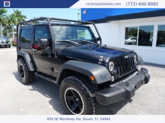 Used 2014 Jeep Wrangler 4WD 2dr Sport at Victory Auto Store near Stuart, FL