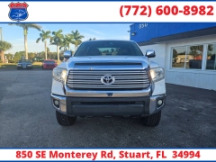 Used 2015  Toyota Tundra 4WD CrewMax Limited 5&period;7L FFV at Victory Auto Store near Stuart&comma; FL