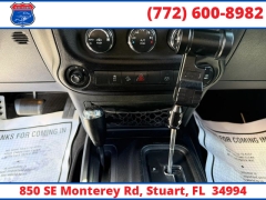 Used 2014  Jeep Wrangler Unlimited 4d Convertible Sahara at Victory Auto Store near Stuart&comma; FL
