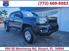 Used 2014  Toyota Tacoma 2WD Double Cab PreRunner V6 Short Bed at Victory Auto Store near Stuart, FL