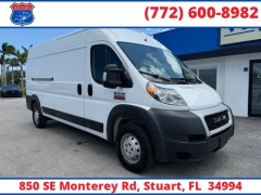Used 2020  Ram ProMaster Cargo Van 2500 High Roof Van 159" WB at Victory Auto Store near Stuart&comma; FL