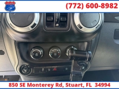 Used 2014  Jeep Wrangler Unlimited 4d Convertible Sahara at Victory Auto Store near Stuart&comma; FL