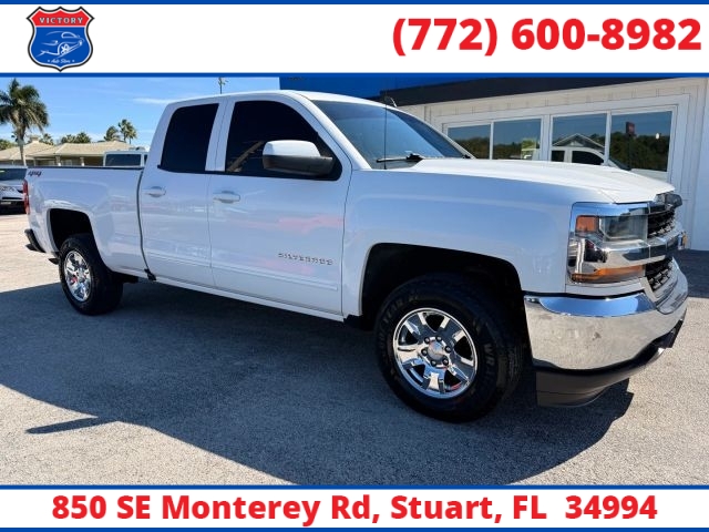 Used 2018 Chevrolet Silverado 1500 4WD Double Cab 143.5" LT w/1LT at Victory Auto Store near Stuart, FL